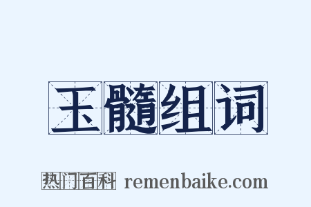 玉髓组词是什么意思的图片